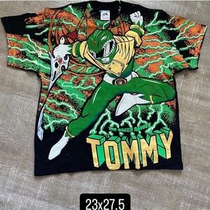 Vintage vitamin green ranger power ranger men’s medium shirt